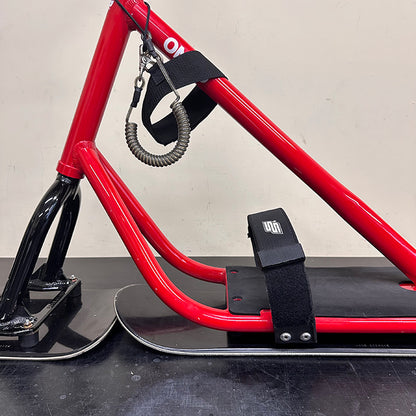 USED Entry Model】SNOWSCOOT ONE-D Red 【Quick-Release Board System】