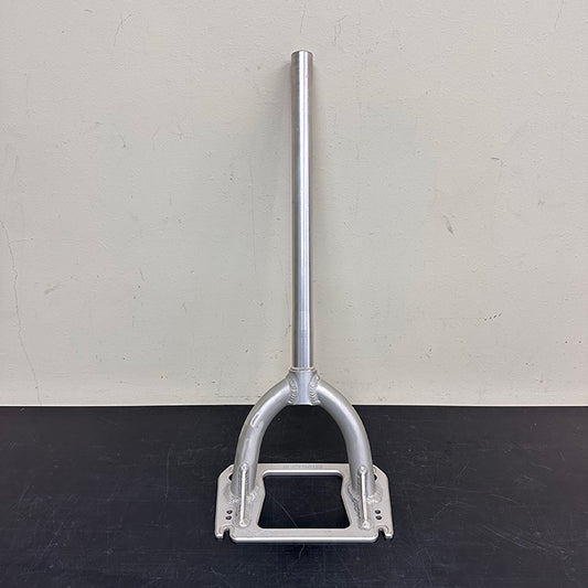 [Repair / Custom] JYKK SNOWSCOOT Full Aluminum Lightweight Fork – Raw Color – For AR Frame [SAS Quick-Release System]