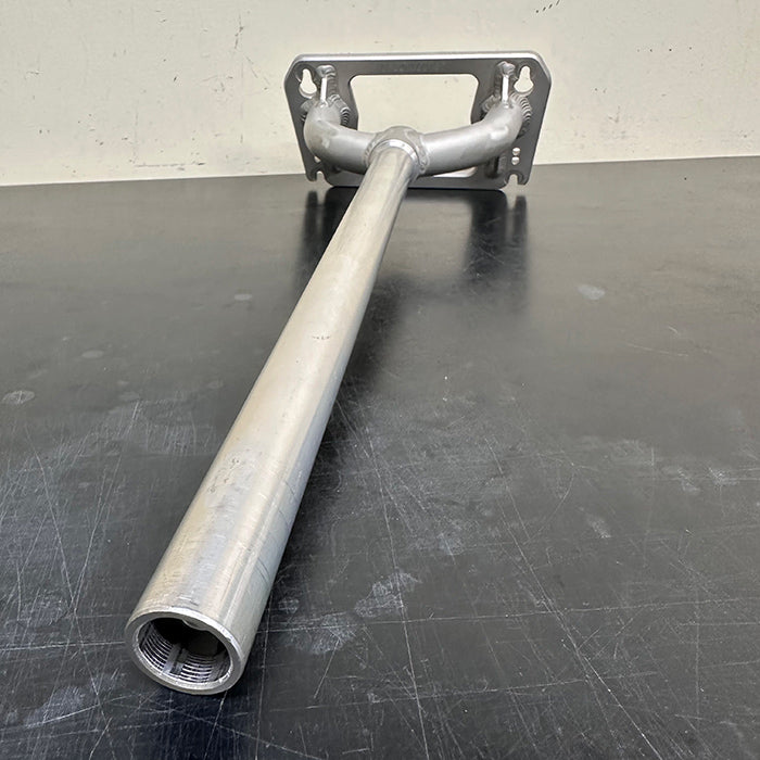 [Repair / Custom] JYKK SNOWSCOOT Full Aluminum Lightweight Fork – Raw Color – For AR Frame [SAS Quick-Release System]