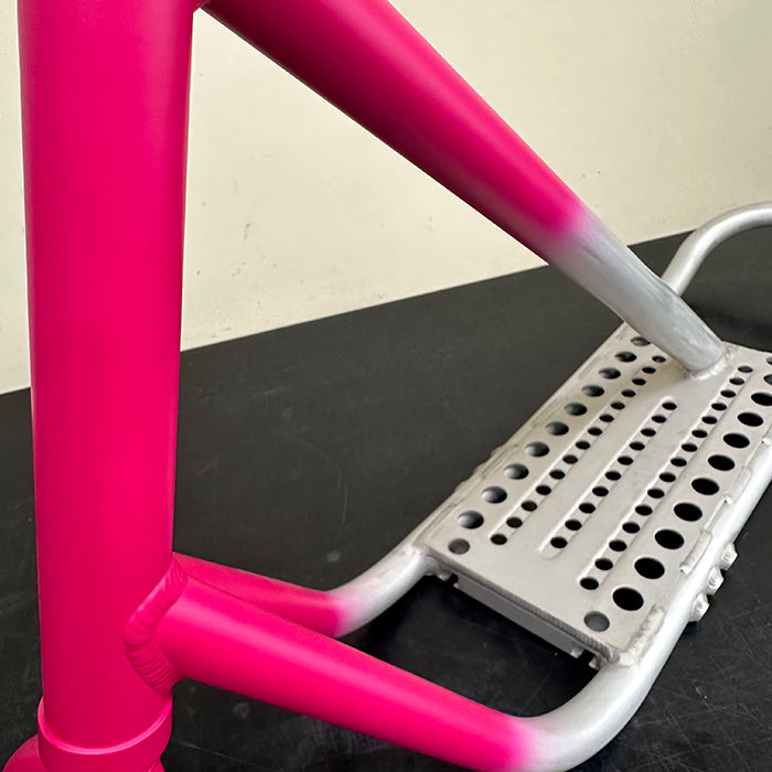 [Brand New / Unused] SNOWSCOOT 70 Park Frame Kit [Limited Pink-to-Raw Gradient] – Ultra Lightweight Freestyle Frame