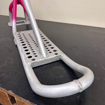 [Brand New / Unused] SNOWSCOOT 70 Park Frame Kit [Limited Pink-to-Raw Gradient] – Ultra Lightweight Freestyle Frame