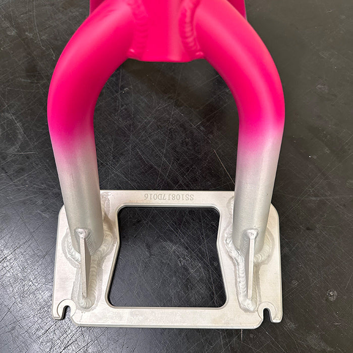 [Brand New / Unused] SNOWSCOOT 70 Park Frame Kit [Limited Pink-to-Raw Gradient] – Ultra Lightweight Freestyle Frame