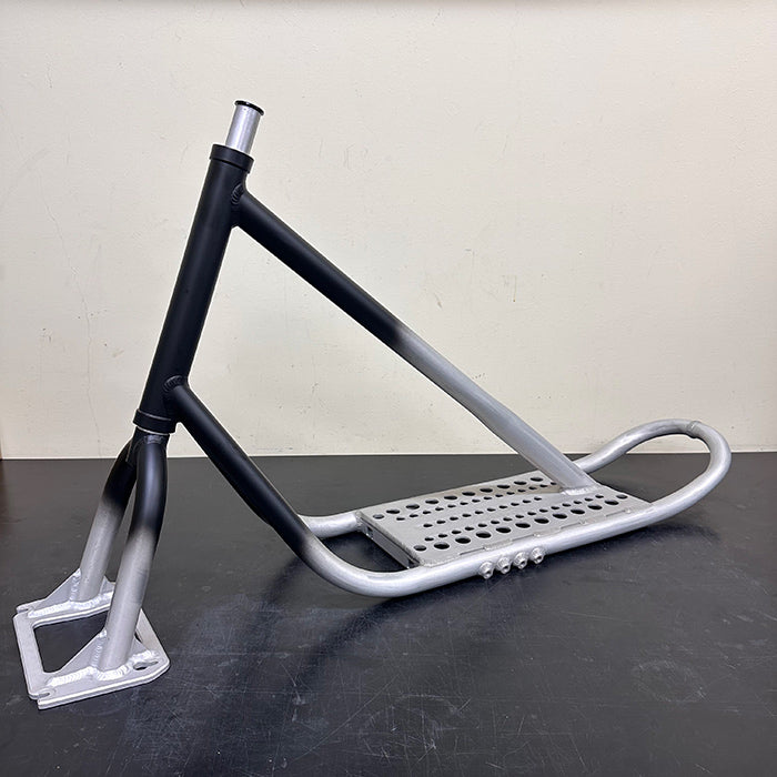 【Latest Long Model In Stock】SNOWSCOOT Frame Kit Style-70L – Matte Black to Raw Gradient [Limited Exhibition Color]