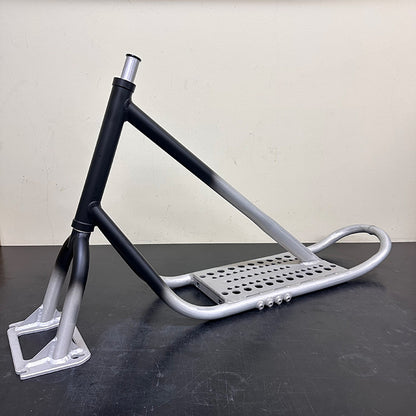 【Latest Long Model In Stock】SNOWSCOOT Frame Kit Style-70L – Matte Black to Raw Gradient [Limited Exhibition Color]