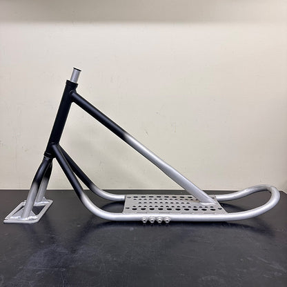 【Latest Long Model In Stock】SNOWSCOOT Frame Kit Style-70L – Matte Black to Raw Gradient [Limited Exhibition Color]