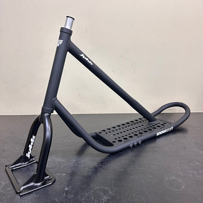 【Rare Display Frame】 SNOWSCOOT 70 "Nanamaru" Frame Kit – Matte Black [SAS Fork Custom]
