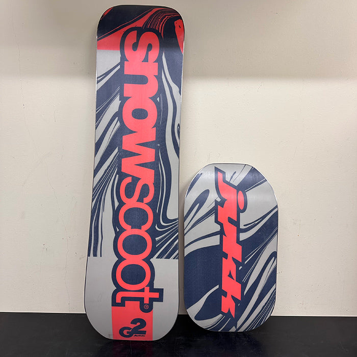 [Rare Hard-Flex Demo Model] SNOWSCOOT Type-G2 ISO Sole [Freshly Waxed]