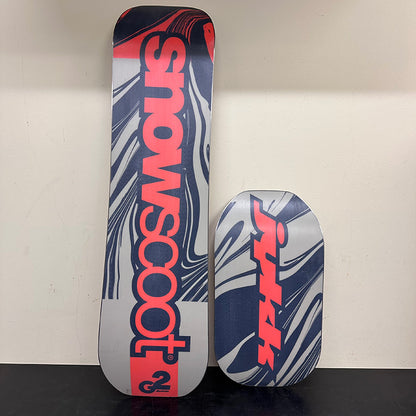 [Rare Hard-Flex Demo Model] SNOWSCOOT Type-G2 ISO Sole [Freshly Waxed]