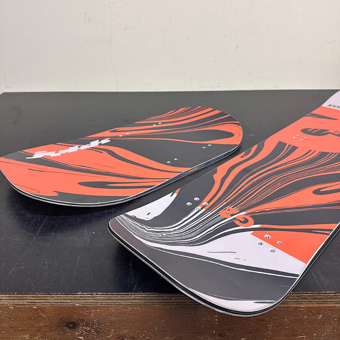 [Rare Hard-Flex Demo Model] SNOWSCOOT Type-G2 ISO Sole [Freshly Waxed]