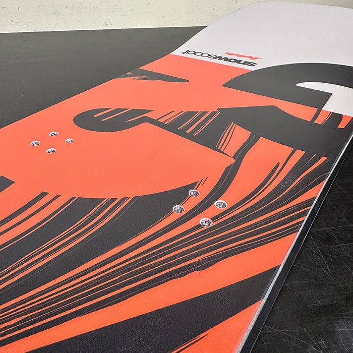 [Rare Hard-Flex Demo Model] SNOWSCOOT Type-G2 ISO Sole [Freshly Waxed]