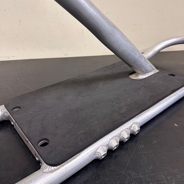 [Custom Used Set] SNOWSCOOT Frame Kit – Style-70L Raw × Candy Red Fork [Excellent Condition]