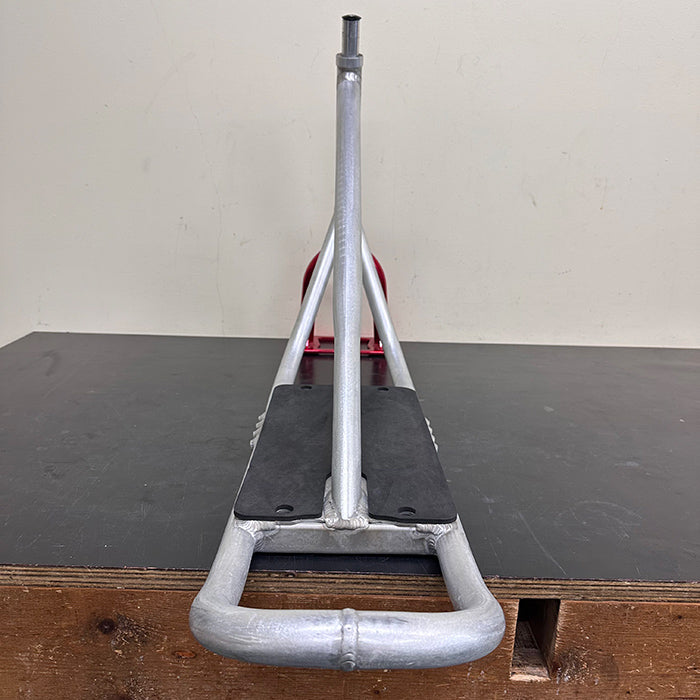 [Custom Used Set] SNOWSCOOT Frame Kit – Style-70L Raw × Candy Red Fork [Excellent Condition]