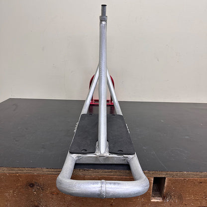 [Custom Used Set] SNOWSCOOT Frame Kit – Style-70L Raw × Candy Red Fork [Excellent Condition]