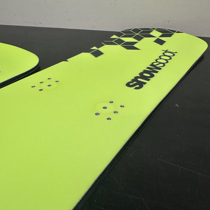 [Used Wide Board Set] SNOWSCOOT JYKK AP-2 “Signal” – Medium Flex [Freshly Waxed & Ready to Ride]