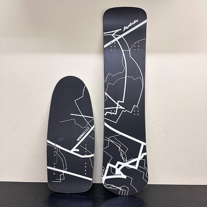 [Next‑Gen Wide | Used / Serviced] SNOWSCOOT JYKK AP‑2 Board — Flash Medium – Powder / Freeride
