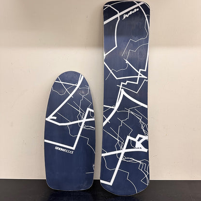 [Next‑Gen Wide | Used / Serviced] SNOWSCOOT JYKK AP‑2 Board — Flash Medium – Powder / Freeride