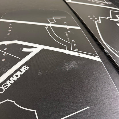 [Next‑Gen Wide | Used / Serviced] SNOWSCOOT JYKK AP‑2 Board — Flash Medium – Powder / Freeride