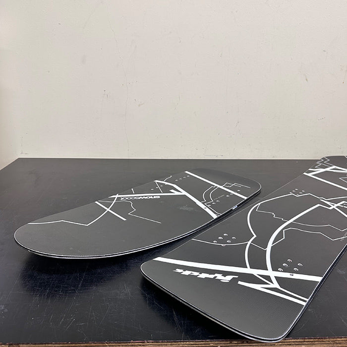 [Next‑Gen Wide | Used / Serviced] SNOWSCOOT JYKK AP‑2 Board — Flash Medium – Powder / Freeride