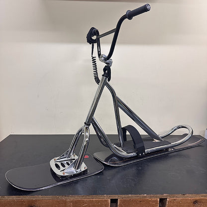 [Vintage Chrome Edition] JYKK RIDE CP SNOWSCOOT  Fully Restored with Modern Parts