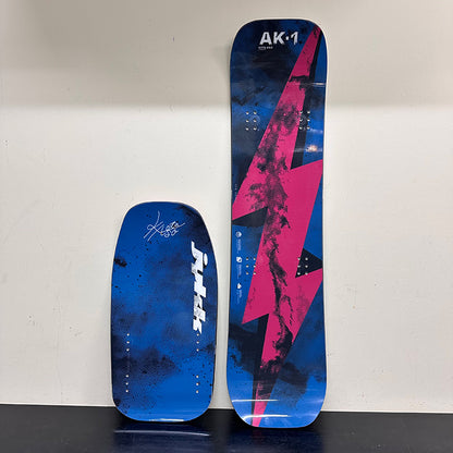 【Next-Generation Freestyle Board Set】JYKK SNOWSCOOT AK-1 — Medium Flex
