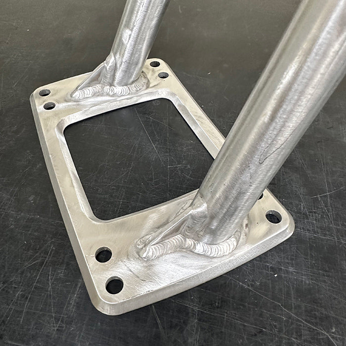 【A-20 Tail-Cut Custom】 JYKK JAPAN SNOWSCOOT Style-A — Normal Size / Raw Polish Finish