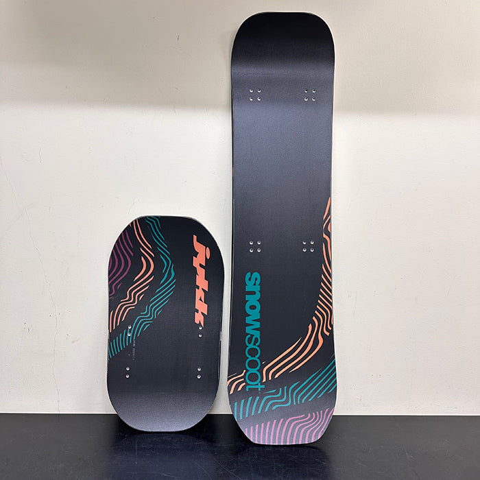 [Used & Serviced] SNOWSCOOT JYKK Type-G2 Front Medium / Rear Hard Combo [Wide Board] – Jykk Japan Board Set