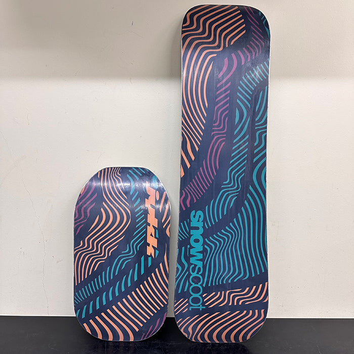 [Used & Serviced] SNOWSCOOT JYKK Type-G2 Front Medium / Rear Hard Combo [Wide Board] – Jykk Japan Board Set