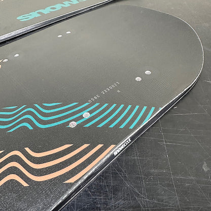 [Used & Serviced] SNOWSCOOT JYKK Type-G2 Front Medium / Rear Hard Combo [Wide Board] – Jykk Japan Board Set