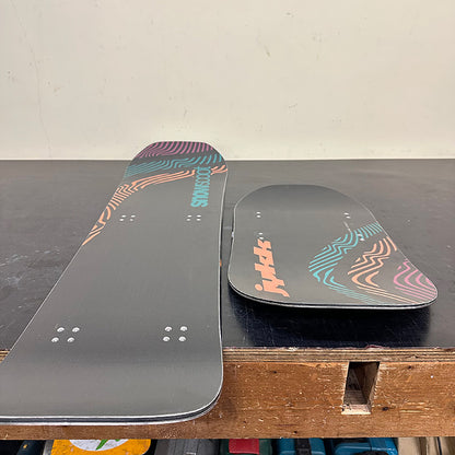 [Used & Serviced] SNOWSCOOT JYKK Type-G2 Front Medium / Rear Hard Combo [Wide Board] – Jykk Japan Board Set