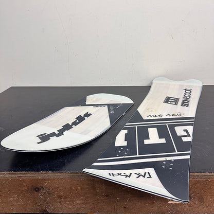 [Next-Gen Wide Board / Like-New] JYKK SNOWSCOOT GT-1 WOODEN EDITION – G-Flex [Waxing Service Included]