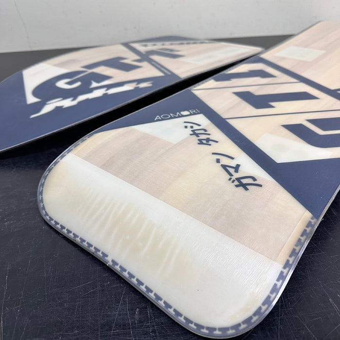 [Next-Gen Wide Board / Like-New] JYKK SNOWSCOOT GT-1 WOODEN EDITION – G-Flex [Waxing Service Included]