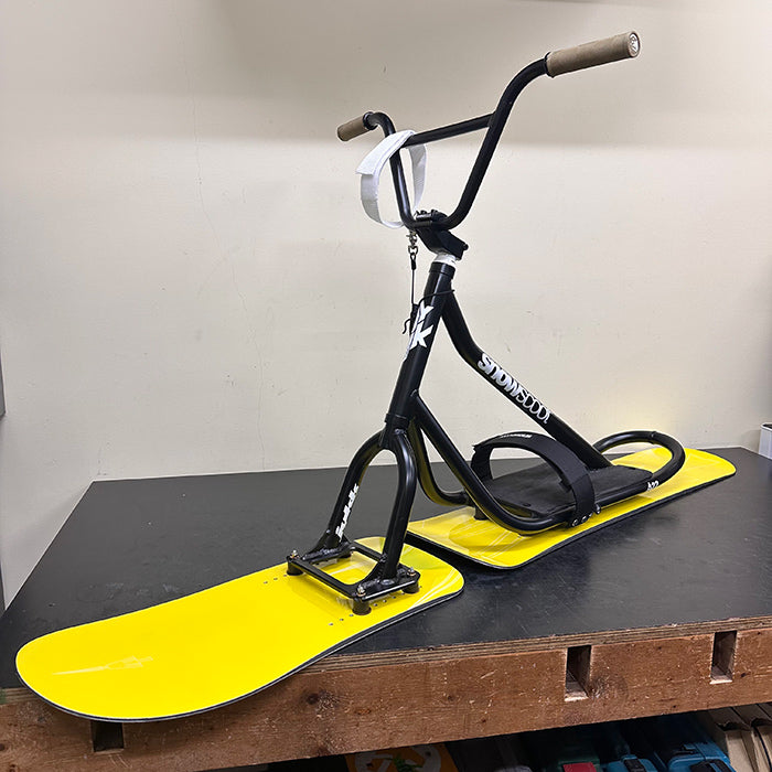 【USED CUSTOM BEAUTY – LIGHTEST MODEL OF 2025】  SNOWSCOOT STYLE-A22 BLACK + TORINITY DC BOARD SET