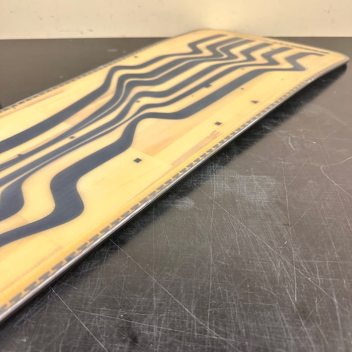 【Latest Carving Wide Board | Lightly Used & Fully Tuned】 SNOWSCOOT jykk C-1 WOODEN Graphic