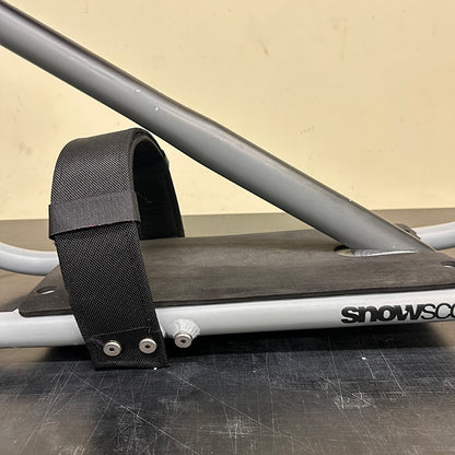 【Lightweight Frame – 4cm Extended】 SNOWSCOOT Style-A XL Grey/Black Limited Edition