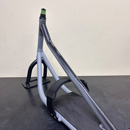 【Lightweight Frame – 4cm Extended】 SNOWSCOOT Style-A XL Grey/Black Limited Edition