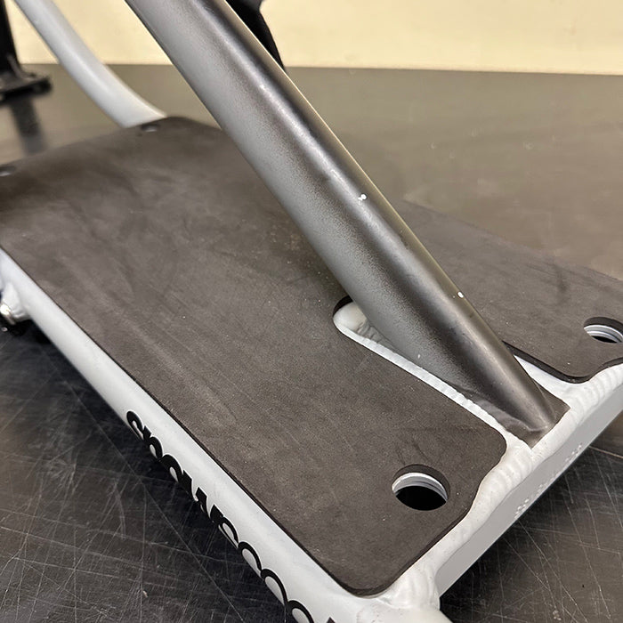 【Lightweight Frame – 4cm Extended】 SNOWSCOOT Style-A XL Grey/Black Limited Edition