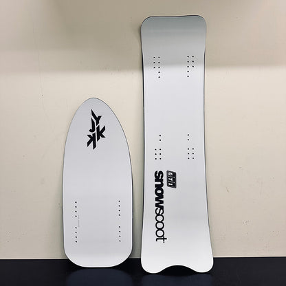 [Next-Gen Wide Board] JYKK SNOWSCOOT GT-1 BW “White Graphic Edition”