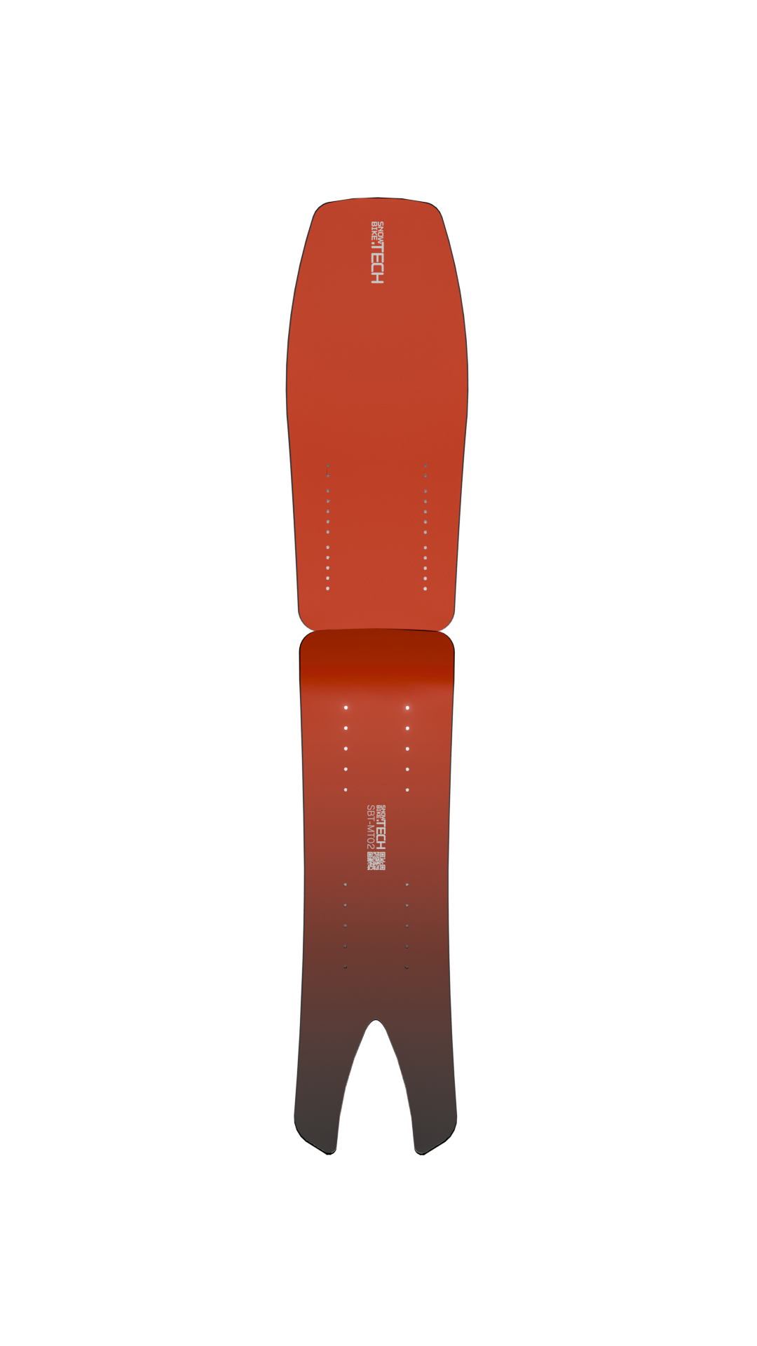 SBT "The POW" Snowscoot Board Set - 2026 Model