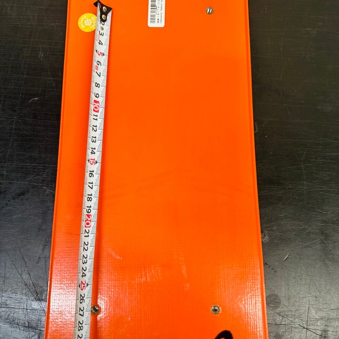 Rear board mounting holes with measuring tape