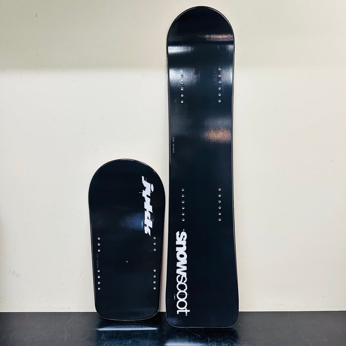 JYKK G1 Narrow front and rear board set - black tops, full set
