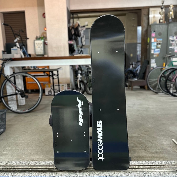 JYKK G1 regular width board set, black tops, hard front and medium rear