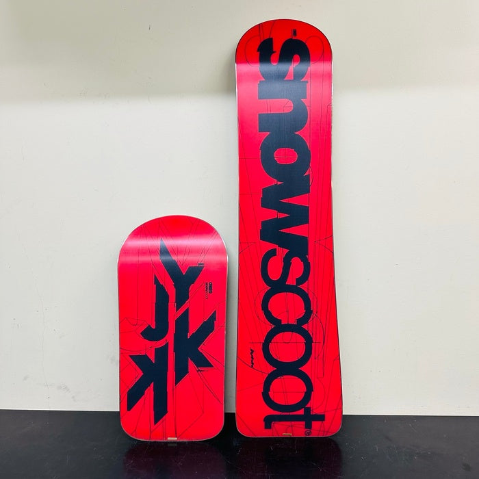 JYKK G1 regular width board set, red bases, hard front and medium rear