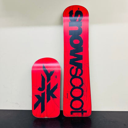 JYKK G1 regular width board set, red bases, hard front and medium rear