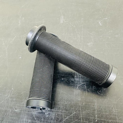 JYKK SS mushroom double-clamp lock-on grips 135mm