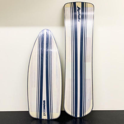 JYKK P1 WOODEN ISO Hard front and rear board set - actual shop photo, base view
