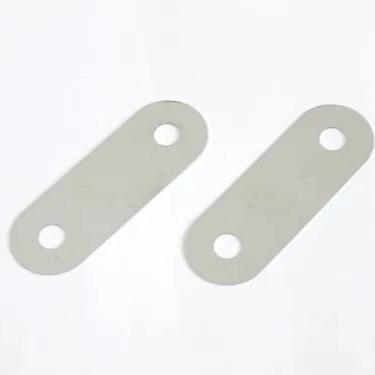 Snowscoot Spare Parts – Stainless Stopper Plates (Set of 2) 【SNOWSCOOT】【Non-Through Bush】