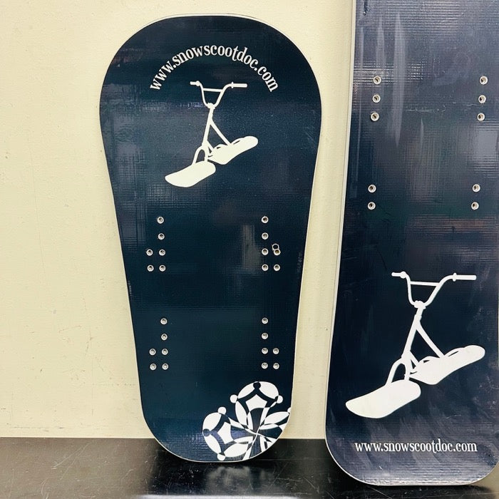 SNOWSCOOT DOC M front and rear spare boards, actual item photo 3