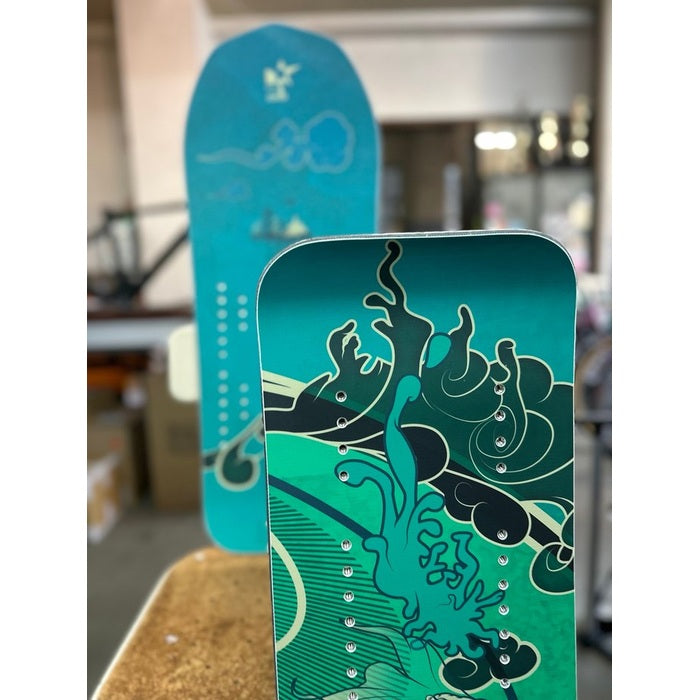 FUZE 2026 Medium teal koi Bruce Rulfo graphics detail