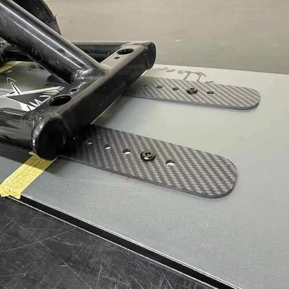 [Custom Flex] SNOWBIKE TECH Custom Carbon Plate for Snowscoot Rear Board [Strength & Performance Upgrade]