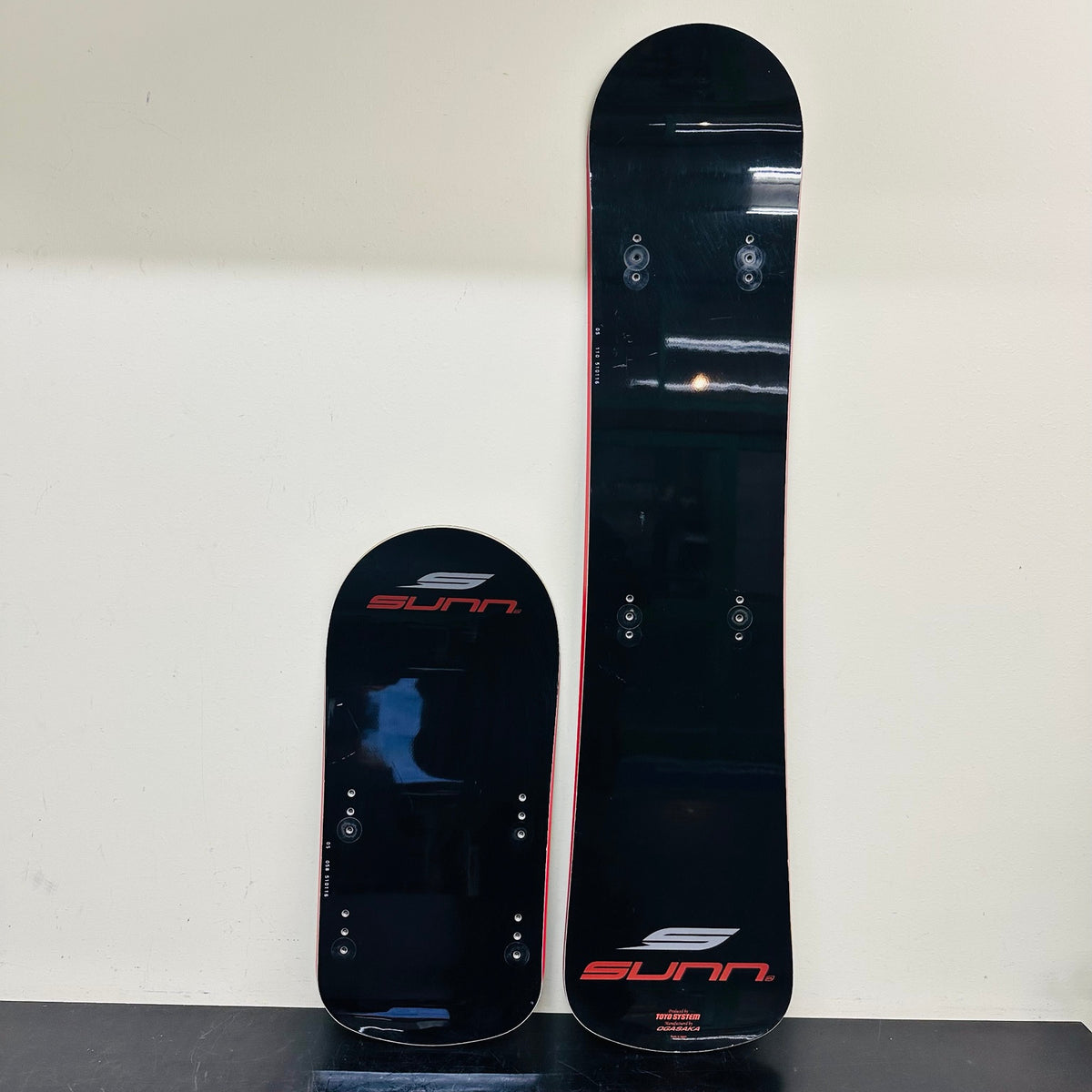 Used SUNN OST 07 Series hard-flex front and rear board set